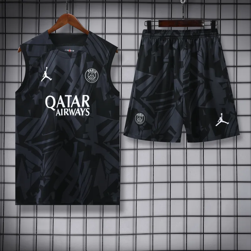 Paris Saint Germain 23/24 Vest Training Suit Black