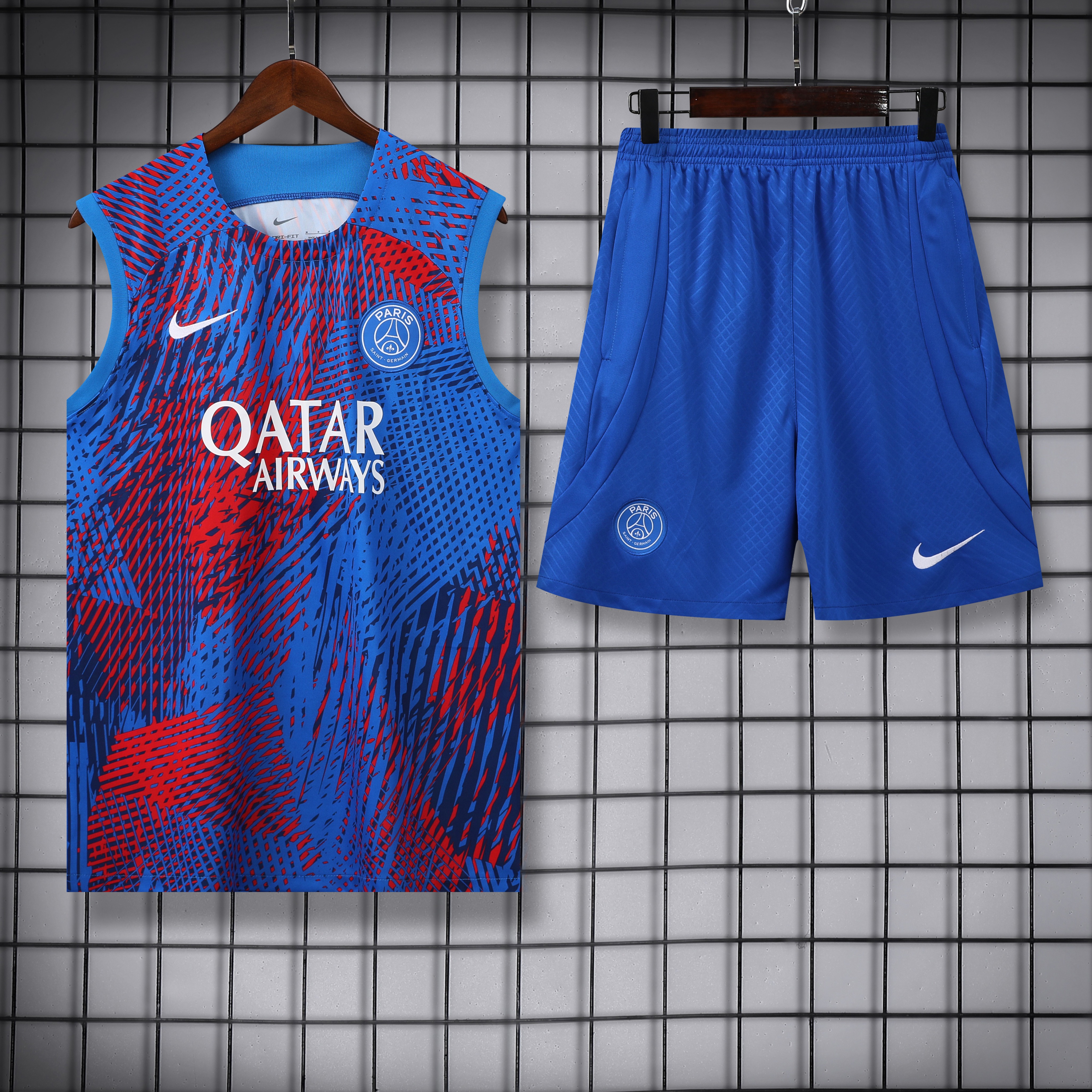 Paris Saint Germain 23/24 Vest Training Suit Blue