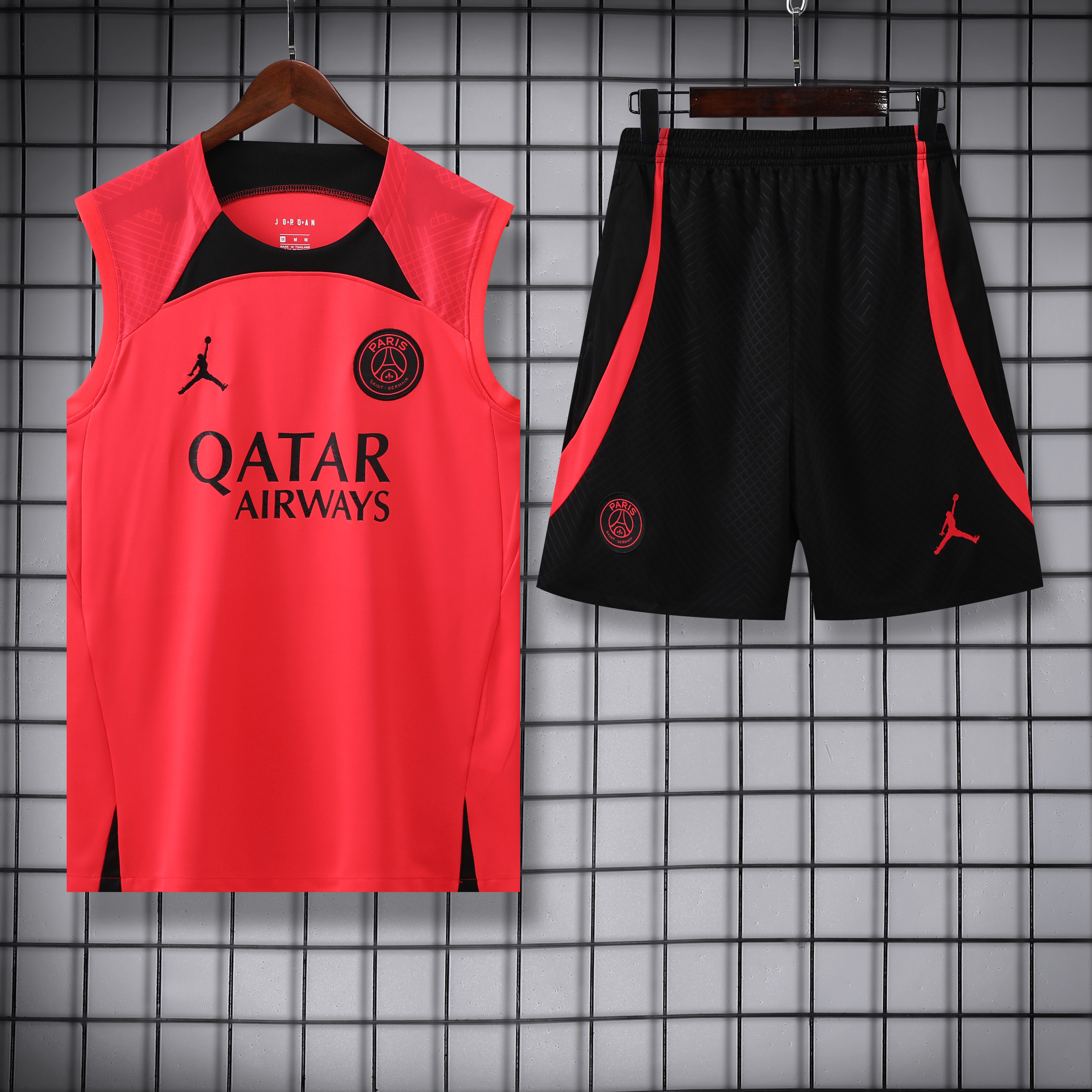 Paris Saint Germain 23/24 Vest Training Suit Bright Red