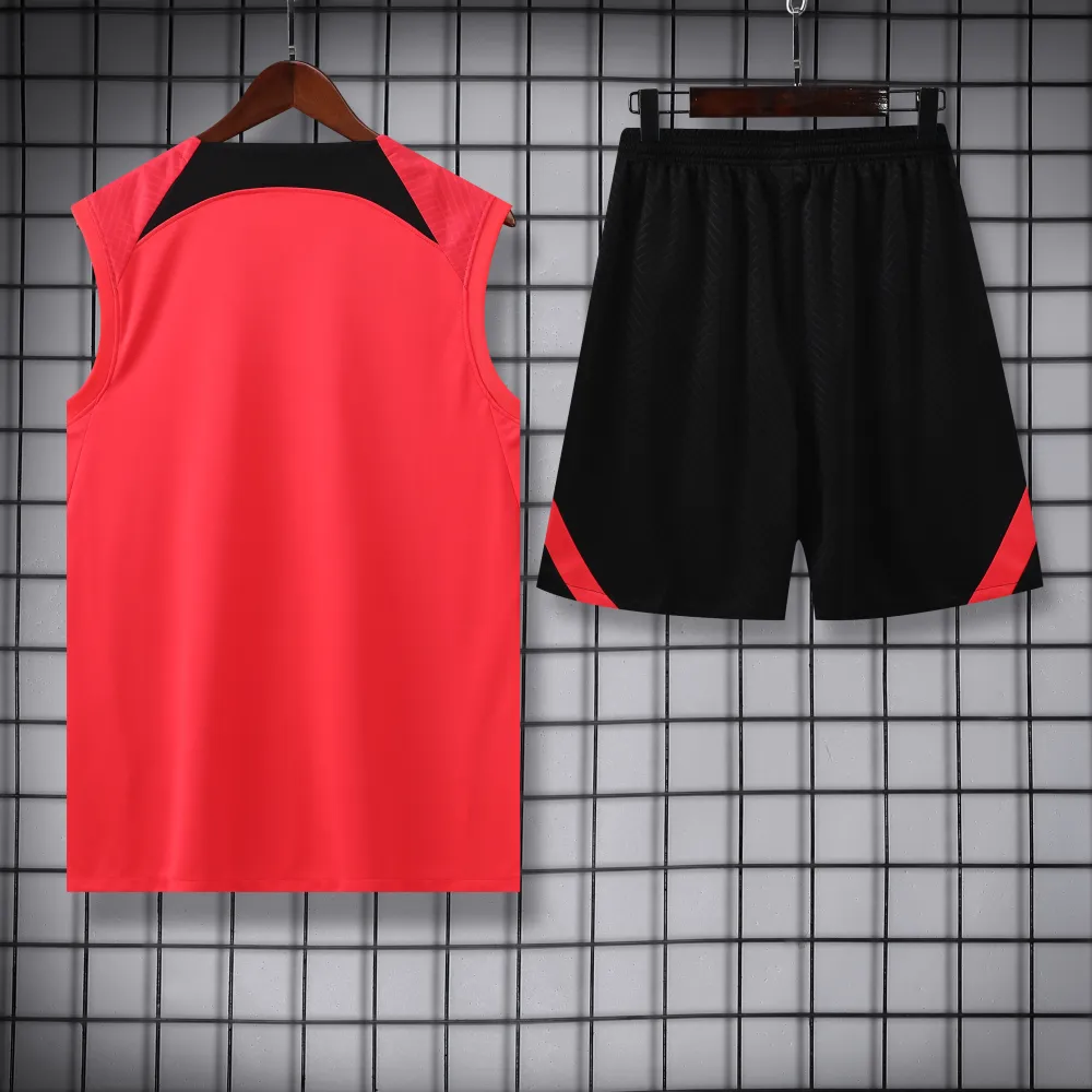 Paris Saint Germain 23/24 Vest Training Suit Bright Red
