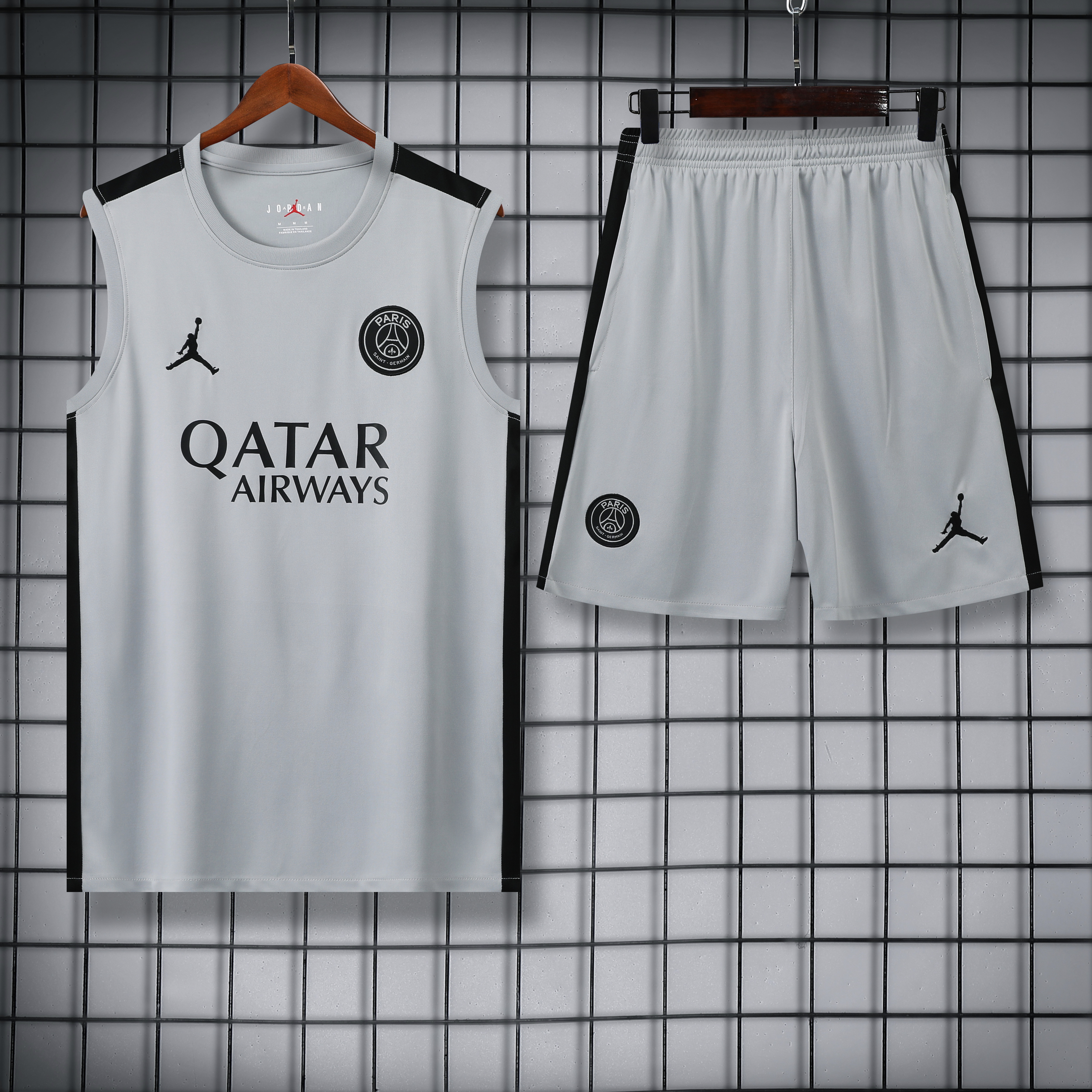 Paris Saint Germain 23/24 Vest Training Suit Grey