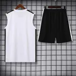 Paris Saint Germain 23/24 Vest Training Suit White and Black