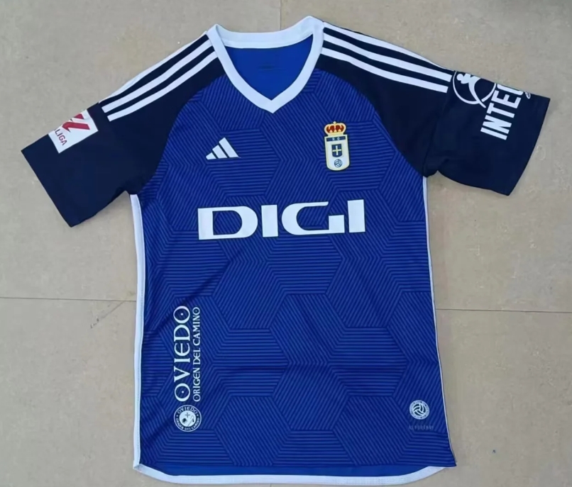 Oviedo 23/24 Home Soccer Jersey