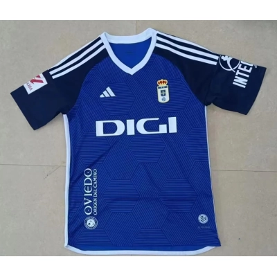 Oviedo 23/24 Home Soccer Jersey 01