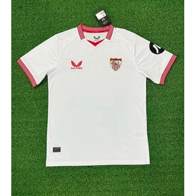Sevilla FC 23/24 Home Soccer Jersey 01
