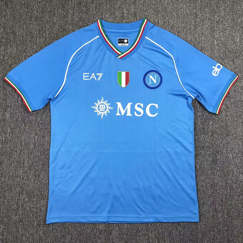 S.S.C. Napoli 2023/24 Home Soccer Jersey