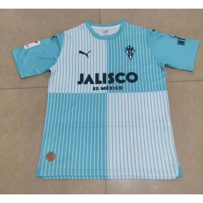 Real Sporting de Gijon 23/24 Away Soccer Jersey 01