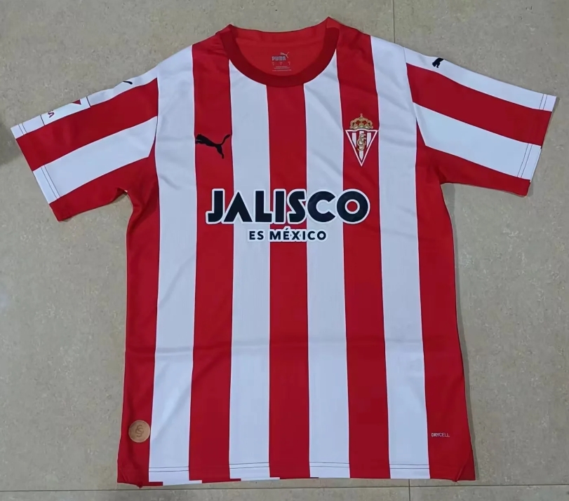 Real Sporting de Gijon 23/24 Home Soccer Jersey