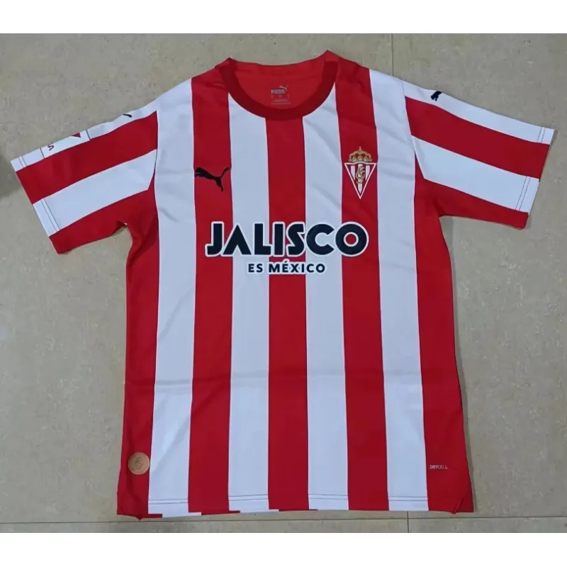 Real Sporting de Gijon 23/24 Home Soccer Jersey