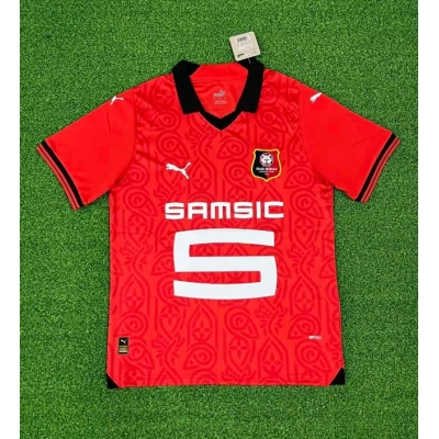 Stade Rennais 23/24 Home Soccer Jersey 01