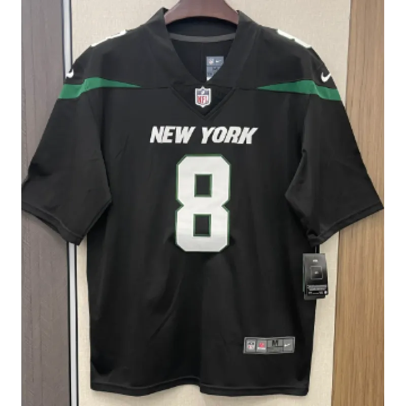 Aaron Rodgers New York Jets Nike Men's Alternate Legend Player Jersey - Stealth Black