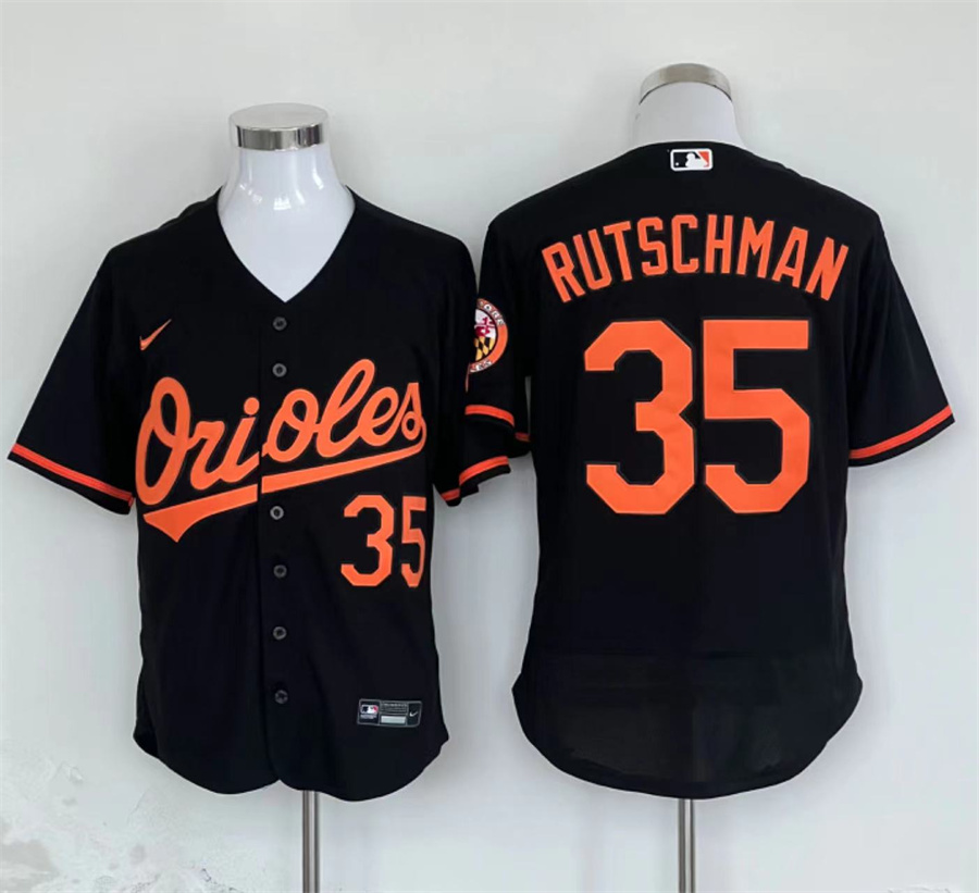 Adley Rutschman Baltimore Orioles Nike Home Limited Player Jersey - Black