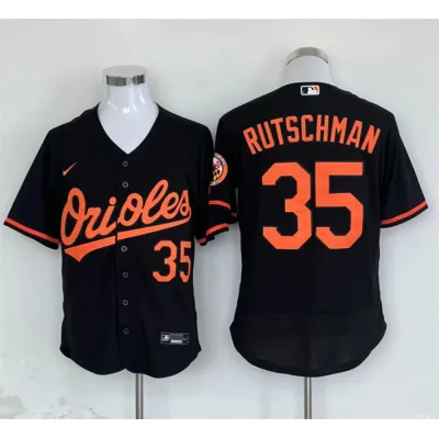 Adley Rutschman Baltimore Orioles Nike Home Limited Player Jersey - Black 01
