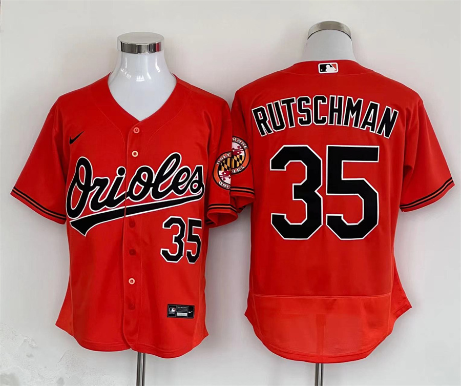 Adley Rutschman Baltimore Orioles Nike Home Limited Player Jersey - Orange
