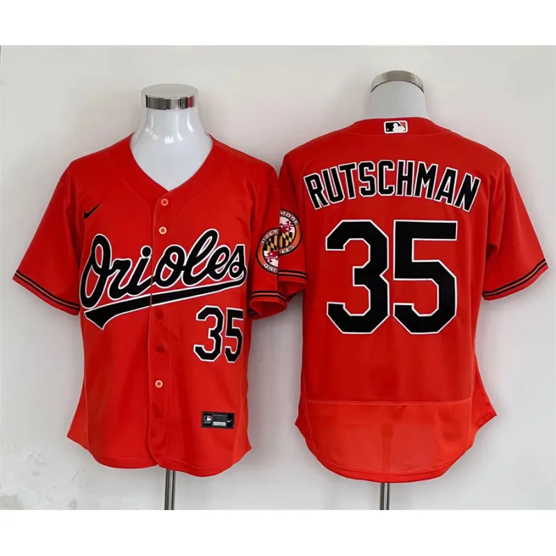 Adley Rutschman Baltimore Orioles Nike Home Limited Player Jersey - Orange