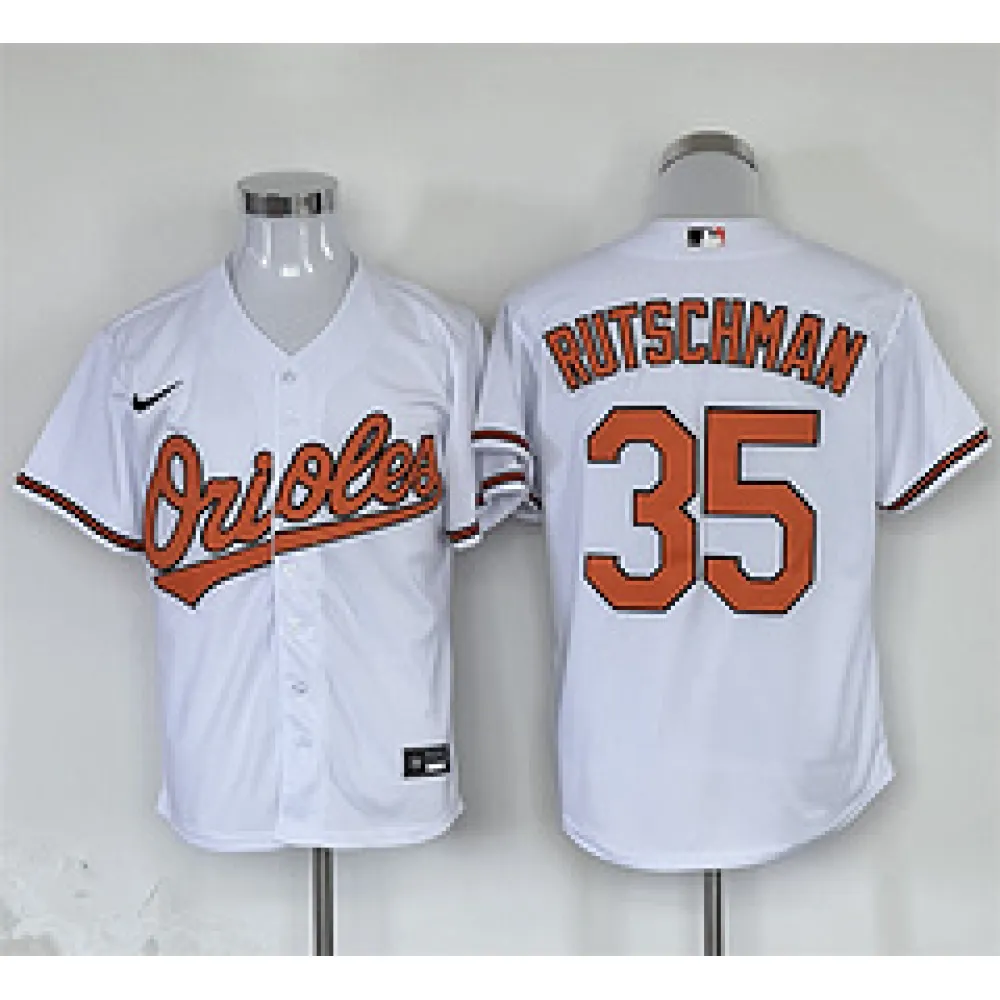 Adley Rutschman Baltimore Orioles Nike Home Replica Team Jersey - White