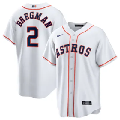 Alex Bregman Houston Astros Nike Youth Home Limited Player Jersey - White With Navy 01