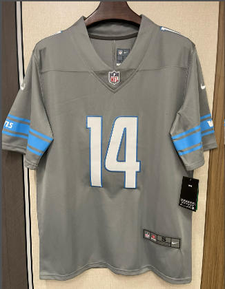 Amon-Ra St. Brown Detroit Lions Nike Game Player Jersey - Blue