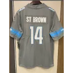 Amon-Ra St. Brown Detroit Lions Nike Game Player Jersey - Blue