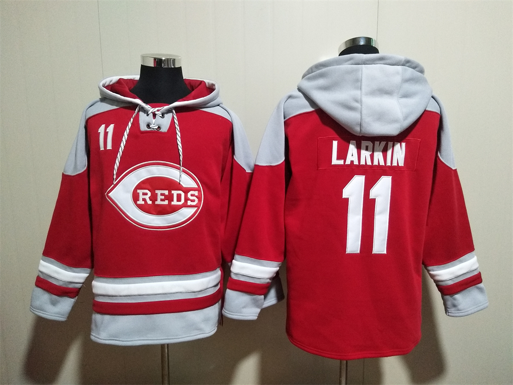 Barry Larkin Cincinnati Reds Hoodie