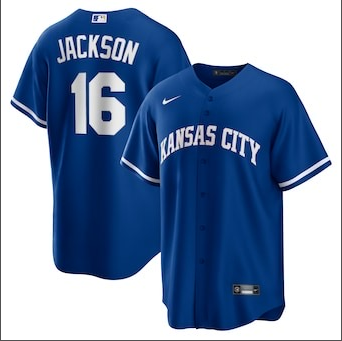 Bo Jackson Kansas City Royals Nike Alternate Cooperstown Collection Replica Player Jersey - Royal