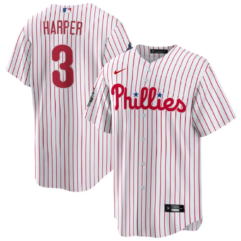 Bryce Harper Philadelphia Phillies Nike Replica Player Jersey - White