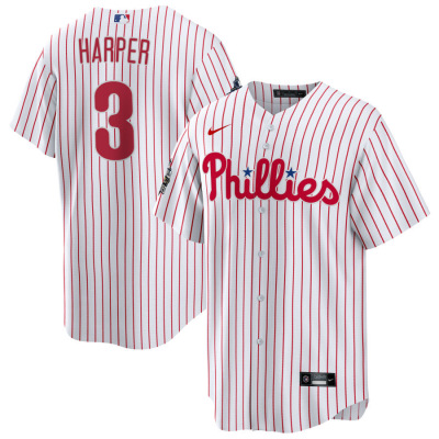 Bryce Harper Philadelphia Phillies Nike Replica Player Jersey - White 01