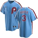 Bryce Harper Philadelphia Phillies Stitches Cooperstown Collection Team Jersey - Light Blue