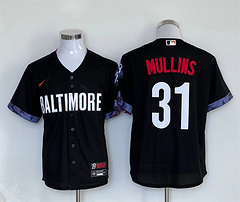 Cedric Mullins Baltimore Orioles Nike City Connect Replica Player Jersey - Black