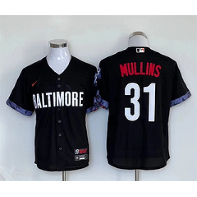 Cedric Mullins Baltimore Orioles Nike City Connect Replica Player Jersey - Black 01