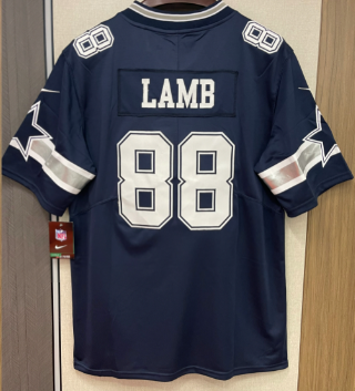 CeeDee Lamb Dallas Cowboys Nike Game Jersey - Navy