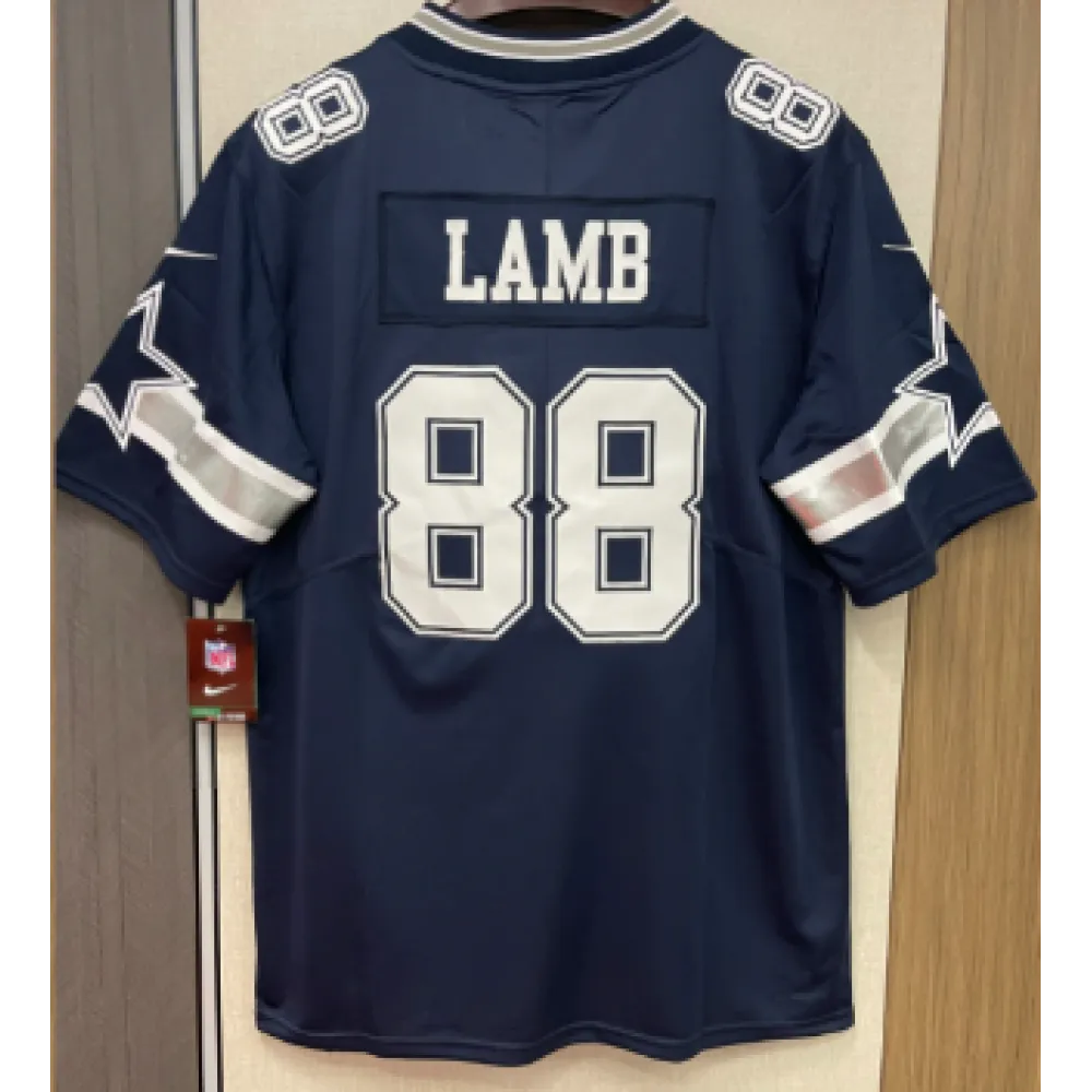 CeeDee Lamb Dallas Cowboys Nike Game Jersey - Navy
