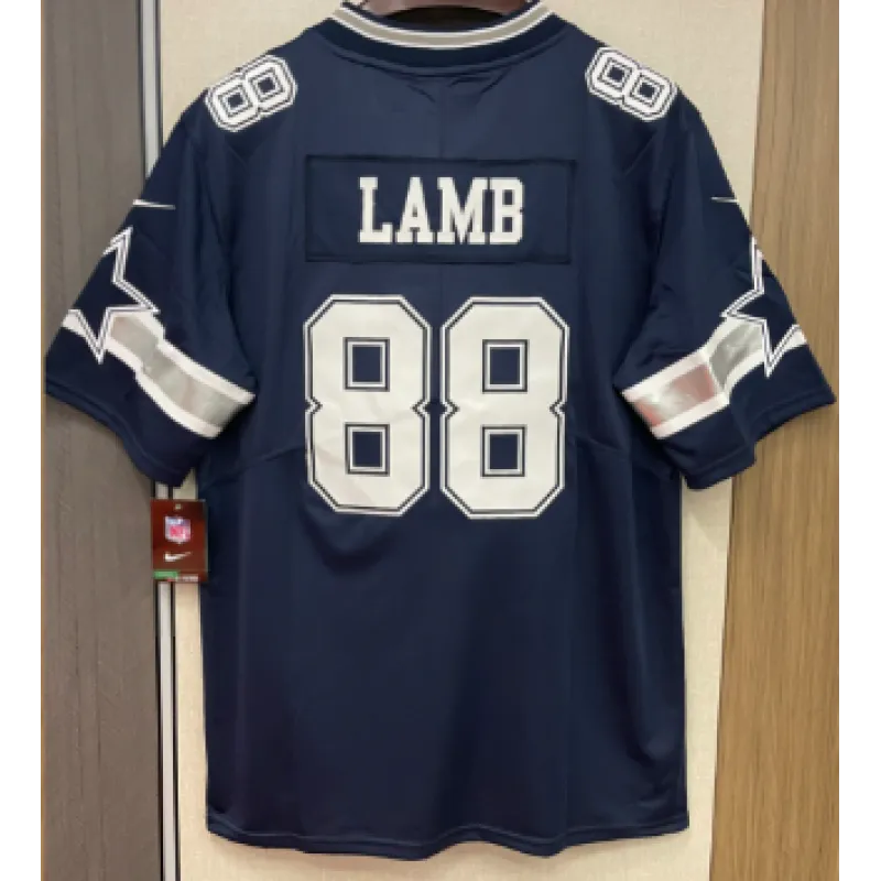 CeeDee Lamb Dallas Cowboys Nike Game Jersey - Navy