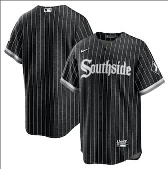 Chicago White Sox Nike City Connect Replica Player Jersey - Black