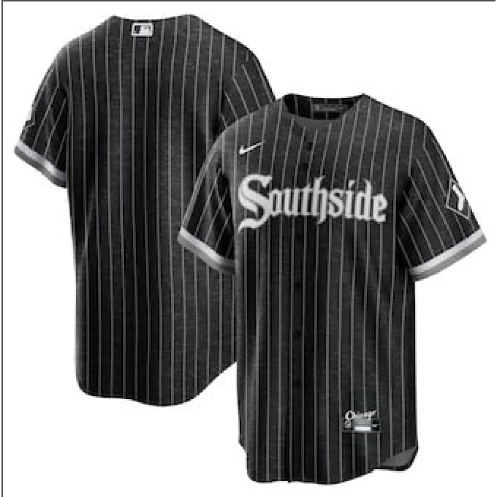 Chicago White Sox Nike City Connect Replica Player Jersey - Black