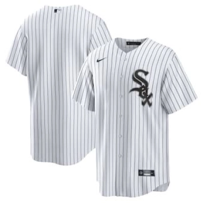 Chicago White Sox Nike Home Replica Team Jersey - White 01