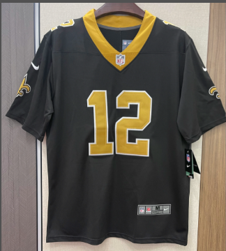 Chris Olave New Orleans Saints Nike Player Game Jersey - Black