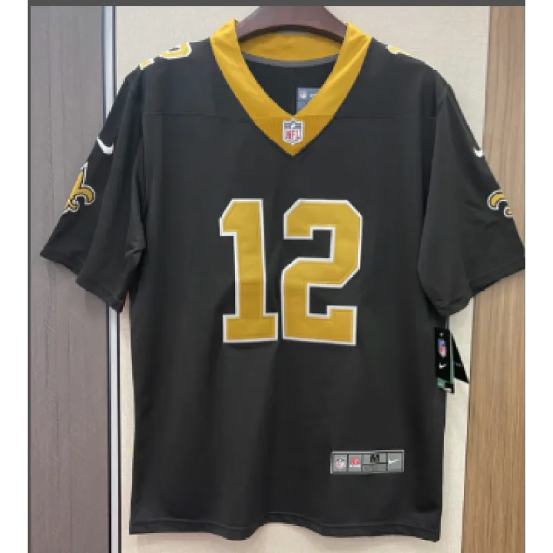 Chris Olave New Orleans Saints Nike Player Game Jersey - Black
