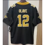 Chris Olave New Orleans Saints Nike Player Game Jersey - Black