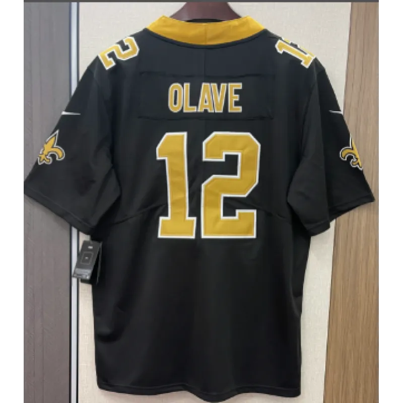 Chris Olave New Orleans Saints Nike Player Game Jersey - Black