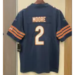 D.J. Moore Chicago Bears Nike Team Color Game Jersey - Navy