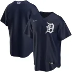 Detroit Tigers Nike Home Blank Replica Jersey - Black