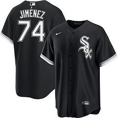 Eloy Jimenez Chicago White Sox Nike Alternate Replica Player Name Jersey - Black