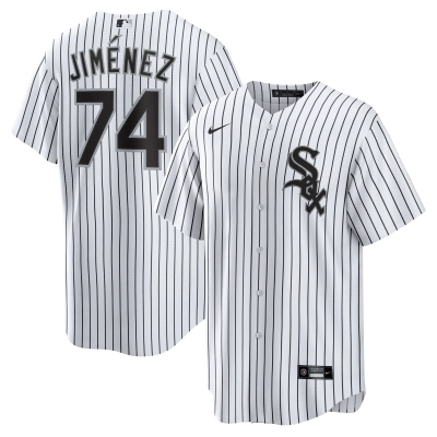 Eloy Jimenez Chicago White Sox Nike Home Replica Team Jersey - White 01