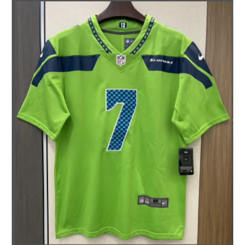 Geno Smith Seattle Seahawks Nike Game Jersey - Neon Green