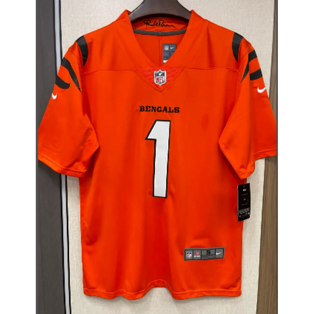 Ja Marr Chase Cincinnati Bengals Nike Game Jersey - Orange