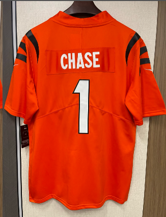 Ja Marr Chase Cincinnati Bengals Nike Game Jersey - Orange