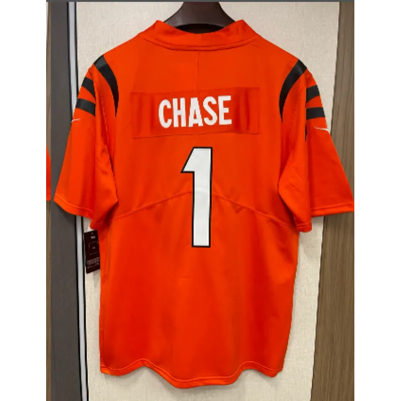 Ja Marr Chase Cincinnati Bengals Nike Game Jersey - Orange