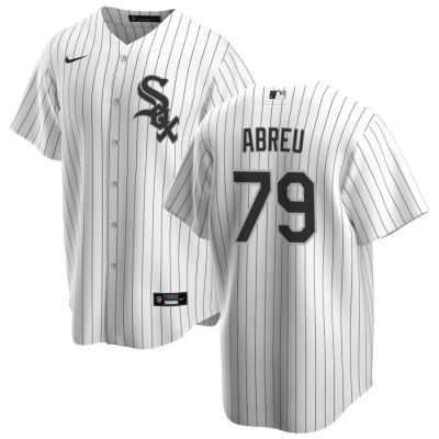 Jose Dariel Abreu Correa Chicago White Sox Nike Home Replica Team Jersey - White 01