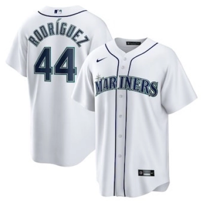 Julio Rodriguez Seattle Mariners Nike Youth Home Replica Player Jersey - White 01